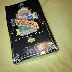 1993 series 1 upper deck hobby box